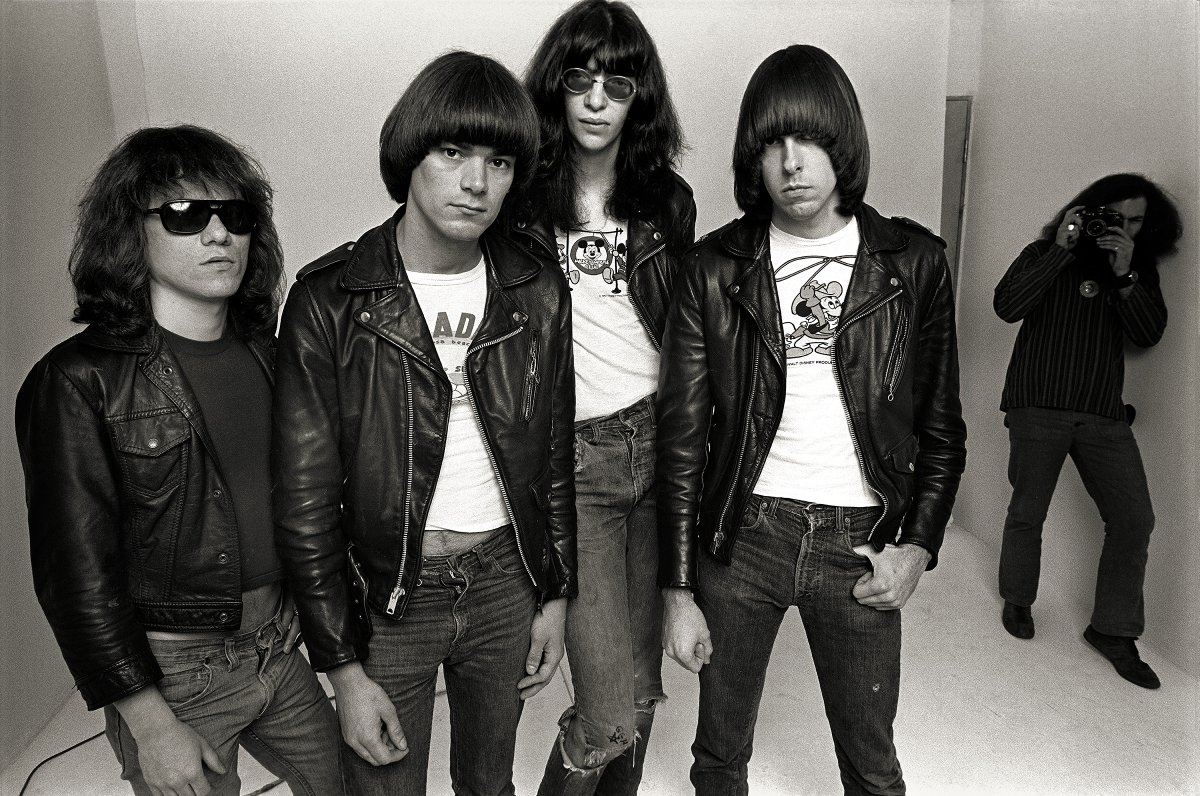 #TheRamones in my studio, Los Angeles 1977. It was, in its own way, #anti-fashion and yet a definitive fashion statement.
