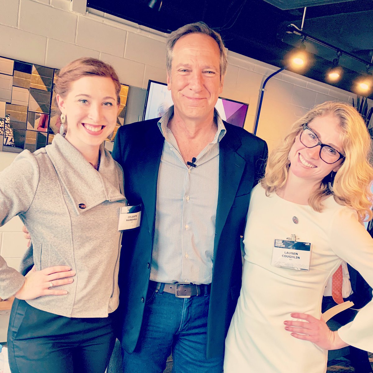 lncoughlin's tweet photo. Thank you @mikeroweworks for joining us at #SOAE2020 to talk about American energy and employment opportunities in the industry and for listening to my Dirty Jobs show ideas 🐴🧼 https://t.co/WxIsPrpwii