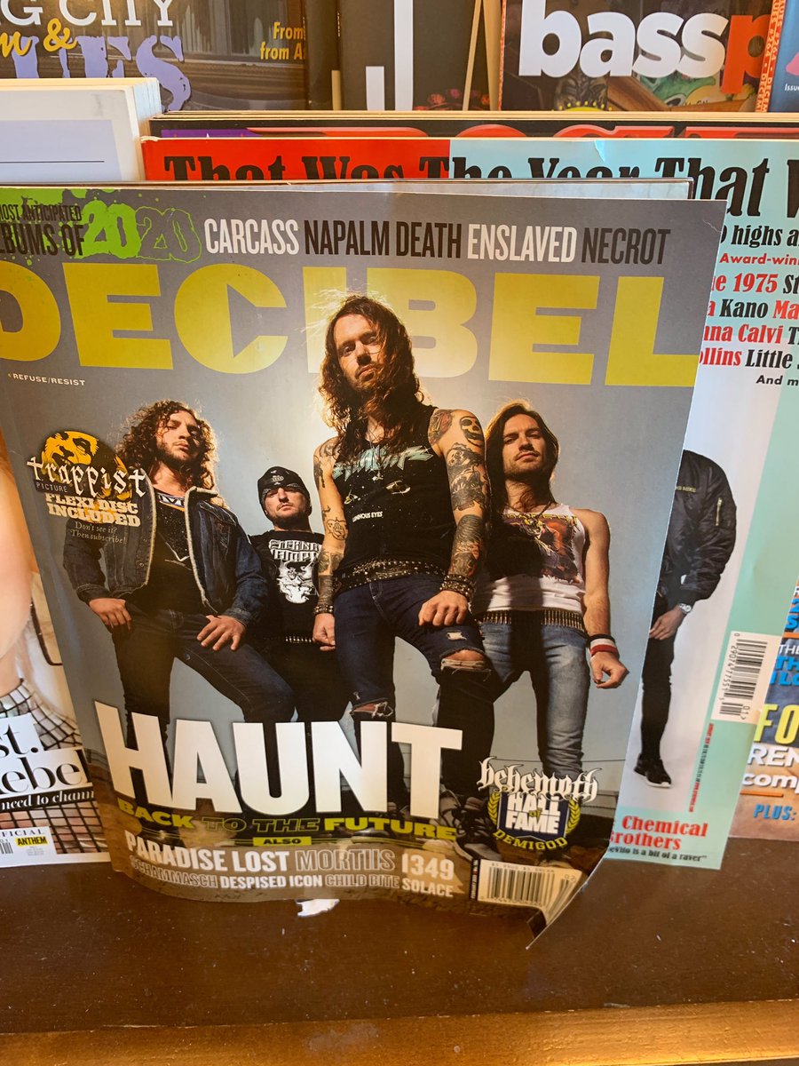 Philm_et_al's tweet photo. reader of the month on @decibelmagazine and all that’s fit to print about the #VOIVODfilm🛸 because #OnlyPrintIsReal🤘🏼#DEATHbyMetaL #documentary #metal #film #rockumentary https://t.co/GSyQAJpNWE