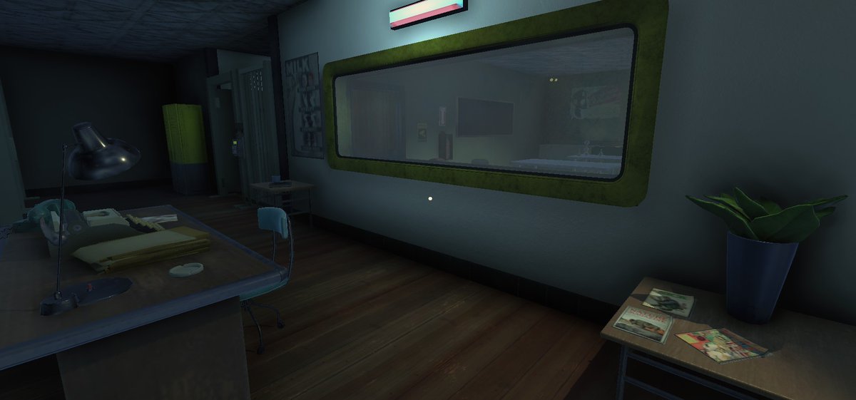 t124studios's tweet photo. HELLO FOLLOWERS! Team T124 is back in development action after a nice holiday break. Look forward to updates from our crew on our development of #ProjectIO 🤖🔪
.
.
.
.
#madewithunity #unity3d #indiedev #gamedev #horrorgames #screenshot https://t.co/RfHlbuJO0P