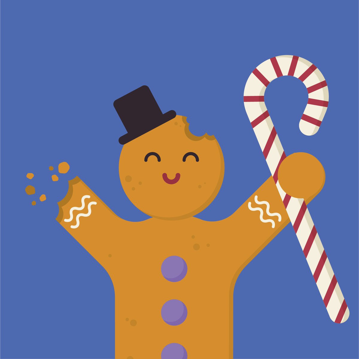 I know Christmas feels like a life time ago but here are some of my favourite characters that I illustrated for a local campaign last month.