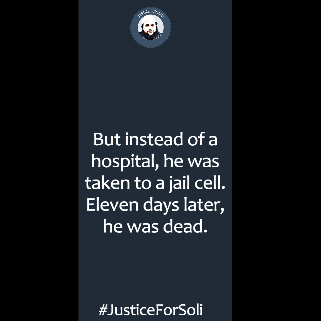 Justice4Soli's tweet photo. Who was Soli?
If you have ever asked yourself this questions know that 1 out of 5 people will suffer from #mentalillness. If you were sent to jail instead of a hospital this could have been you.
#WhoWasSoli #JusticeForSoli #cdnpoli #onpoli
https://t.co/02lKga5ZKH https://t.co/CrBIspZTAf