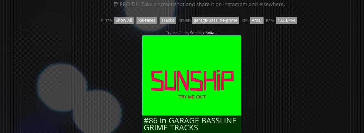 @sunshipofficial is CHARTED 1x @ Beatport. BIGUP to Sunship, Anita Kelsey README beattracker.com/label/sunship-…