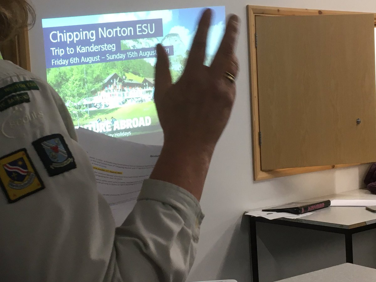 New year and a new opportunity for some international scouting with Chipping Norton ESU. It all starts with a plan! #KISC #international #camp