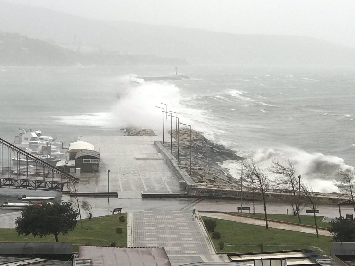 BandirmaTR's tweet photo. Bandırma'da sıradan bir kış günü. https://t.co/24gu7JDS0m