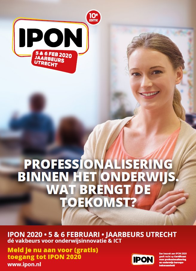 Barbaareducatie staat 2!! dagen op <a href="/IPONevent/">IPON platform over onderwijsinnovatie & ICT</a> 
Het verhaal achter Epoch, maar ook het begin met Millo , wie wij zijn en wat is het museum? kom dat zien! 5 en 6 februari. We vinden het leuk om te horen wat jullie er van vinden! #IPON #onderwijsvernieuwing
