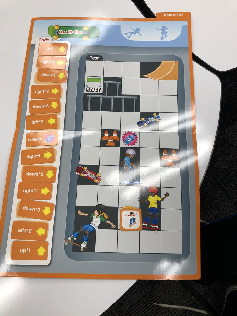 cariweinberger's tweet image. Unplugged activities... Learning to code using flip folders #CriticalThinking #cooperativelearning #codeandgo #mtesdragons