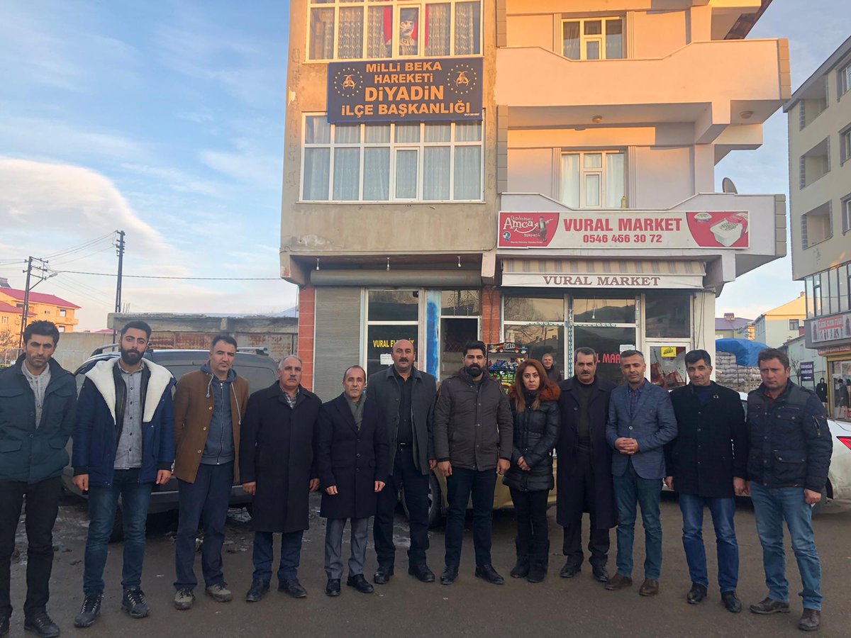 Muhammetdenizk2's tweet photo. Doğu Anadolu Bölge baskan yardımcımız sayın Ramazan KETTON ve Ağrı il başkanımız Çetin ULUTAŞ Diyadin ilçe teşkilatımızı ziyarette bulundular kendilerinin ilgi alakalarindan dolayı tesekkur ediyoruz Rabbim varliginizi daim etsin @millibeka @muratsahin2023 @ETNULUTA1 @ibrahim_aygn https://t.co/NED3FuMIjW