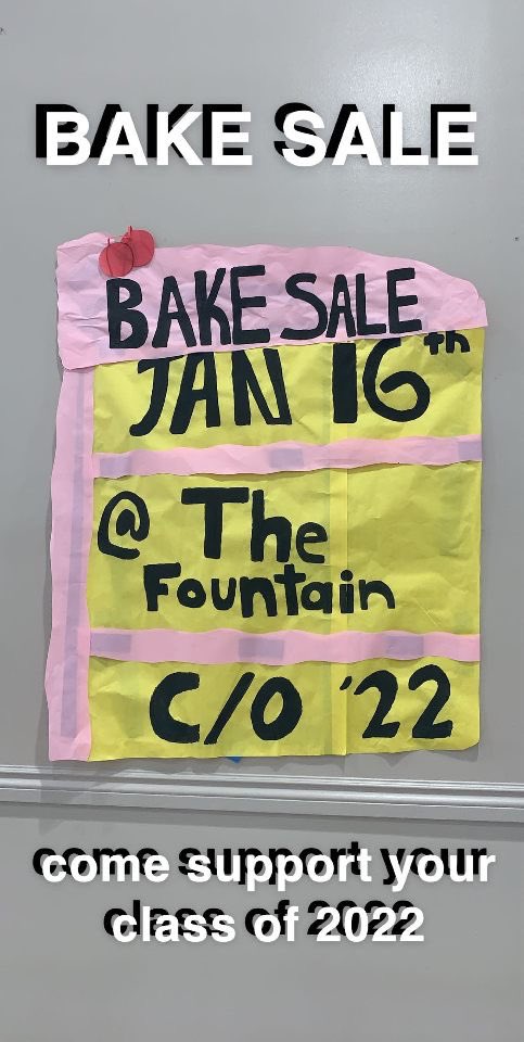 ppchs2022's tweet photo. Reminder!!! Our bake sale is coming up next week! Make sure to stop by and get some snacks! https://t.co/99WXHM1XAR