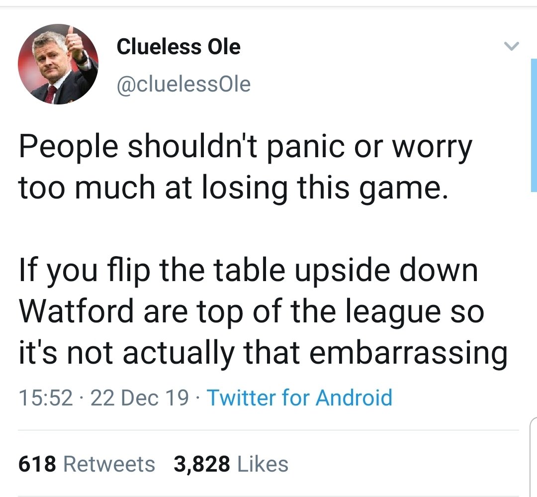 There really isn't a funnier account around that the Solskjaer parody right now you have to follow 😂 <a href="/cluelessOle/">Clueless Ole</a>