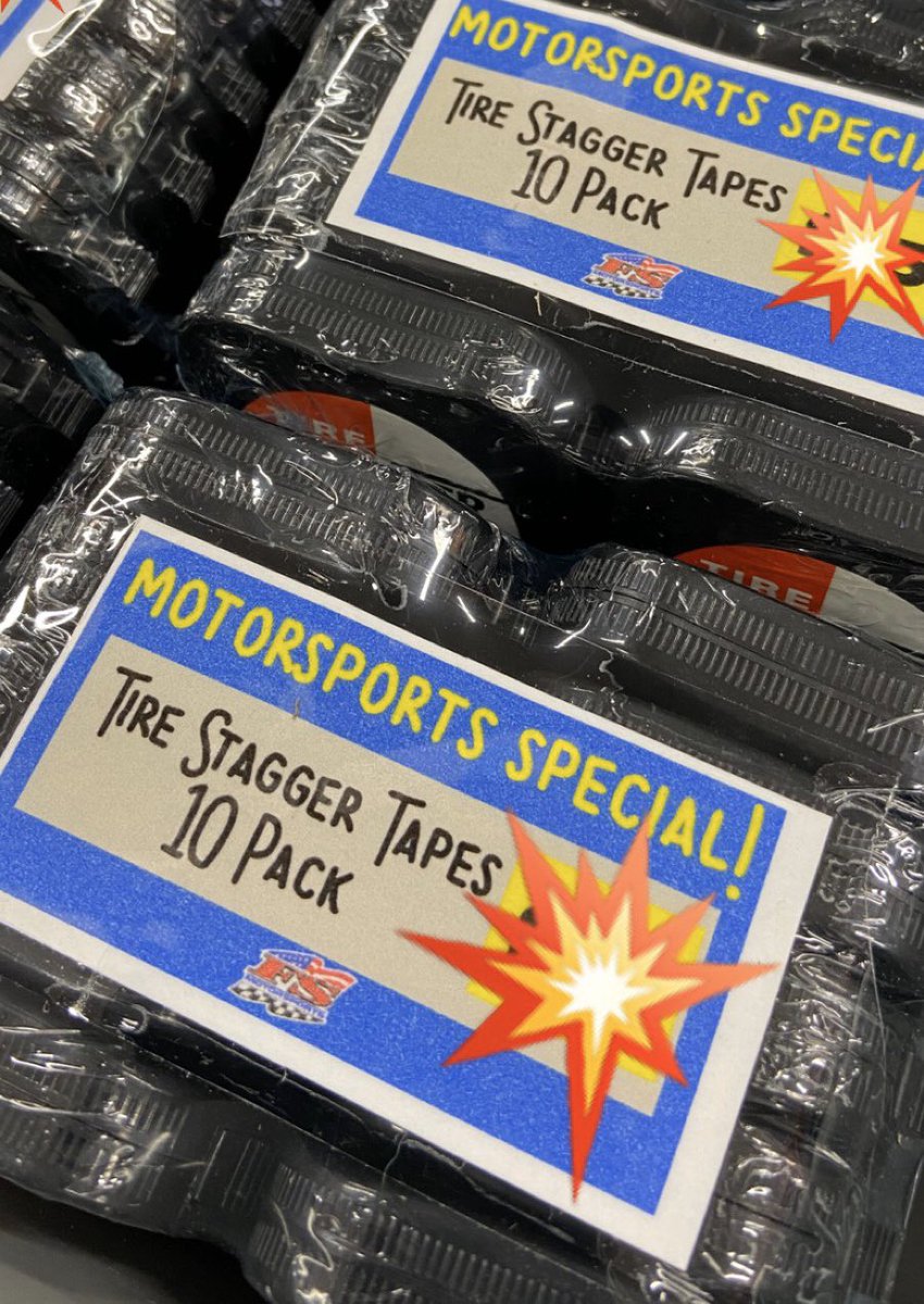 The Motorsports Racecar &amp; Trade Show is quickly approaching! We are offering a special price on tire stagger tape 10 packs, available at the show only! Stop by our booth and check them out!