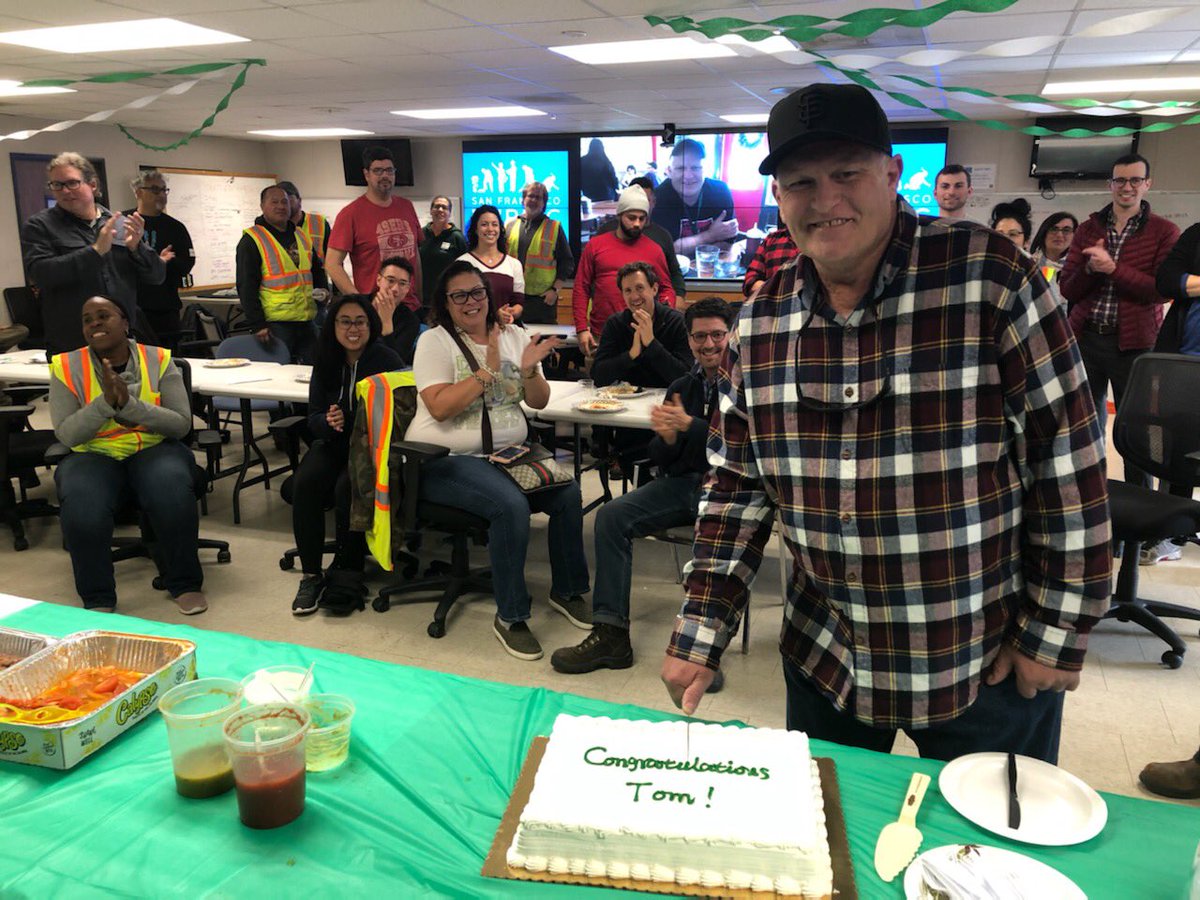 Mohammed Nuru (@mrcleansf) on Twitter photo Congratulations to Tom Dahl on retiring from the Urban Forestry section of <a href="/sfpublicworks/">San Francisco Public Works</a> after serving 36 year for the city of SF. Congratulations to Tom Dahl on retiring from the Urban Forestry section of <a href="/sfpublicworks/">San Francisco Public Works</a> after serving 36 year for the city of SF.