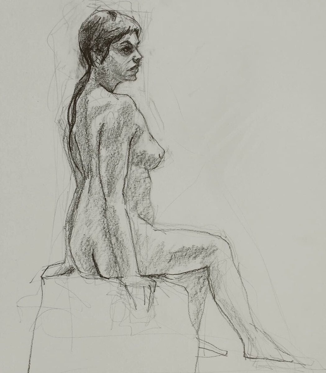 Bianca poses at Tanner Street Life Drawing on the 8th January 7-9pm. £10. Join us for #Sketching 47-49 Tanner St, London, SE1 3PL.  Details at Meetup meetup.com/Tanner-Street-… #lifedrawing #art #Bermondsey #figuredrawing #figurativeart 
@WeAreUglyDuck