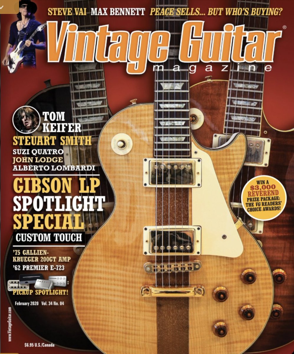 Congrats to <a href="/ryansheeler/">Ryan Sheeler</a> for the review of his book “Ritchie Valens:  His Guitars and Music” in the February issue of <a href="/VintageGuitar/">Vintage Guitar</a>   In the book, Sheeler takes an in-depth look at one of the pioneer guitarists of early rock 'n' roll.
⠀
BUY NOW: buff.ly/2Xa7AOT