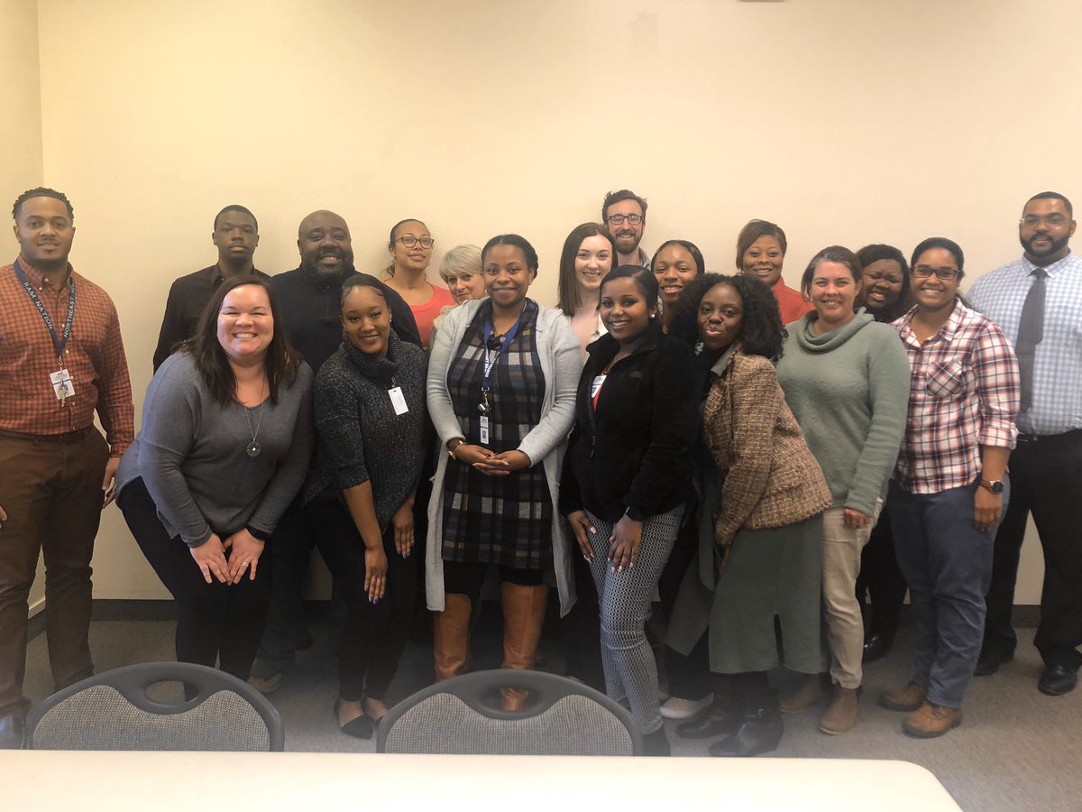 GCSNewTeachers's tweet photo. This group of Residency License teachers spent the day learning about classroom management w/ @ajtheindcoach and @_alysonBwyche! We’re so glad they chose @GCSchoolsNC! #GCSIgniteTalent @GCSRAMS @GenGreeneGators @WMSWildcats15 @BessemerElem @HunterElemGSO @TWAndrewsHS @NGHSNation https://t.co/evYTPvqziu