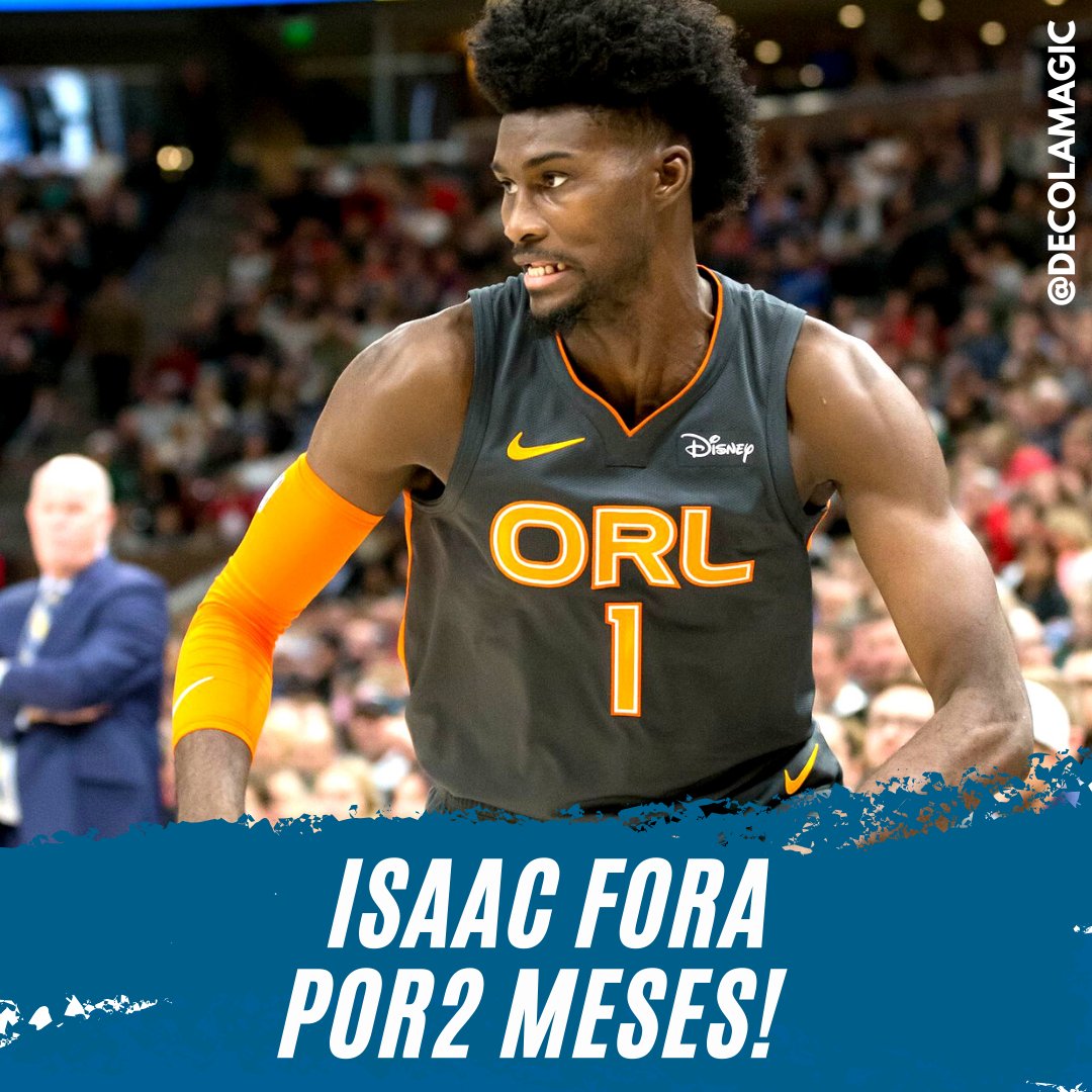 decola_magic's tweet photo. ISAAC FORA! 😥 @jonisaac_01 stay strong! #Magic fans in Brazil loves you! 😍 https://t.co/NGZzw3wvs5