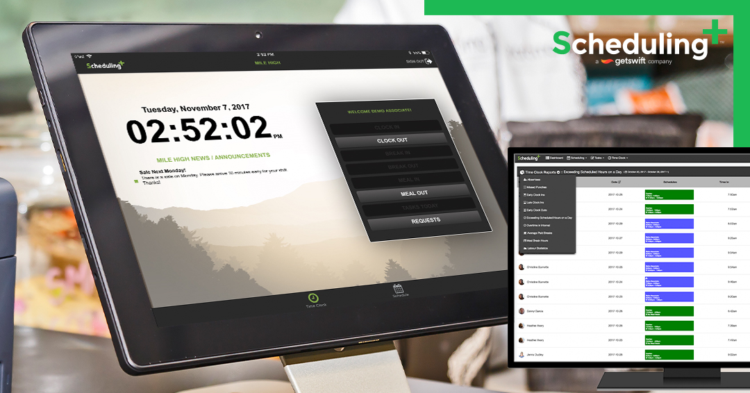 scheduling_plus's tweet photo. Employee time theft can cost you big. Smart security saves.

Use TimeClock to:

✅ Limit Ability of Employees to Clock In Before Their Shift.
✅ Receive Alerts as Employees Approach OT 
✅ Require Photo on Clock In
✅ Report Missed Shifts, Late Clock-Ins, Early Clock Outs &amp; More https://t.co/uOew171ESw