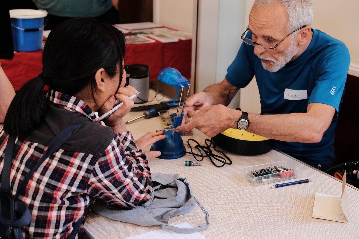 RepairCafeCham's tweet photo. We're pleased to say that our next repair café is now booked in for Sat 4 April @CottCommCentre . Watch this space for more details in due course! https://t.co/2JF116mAY0