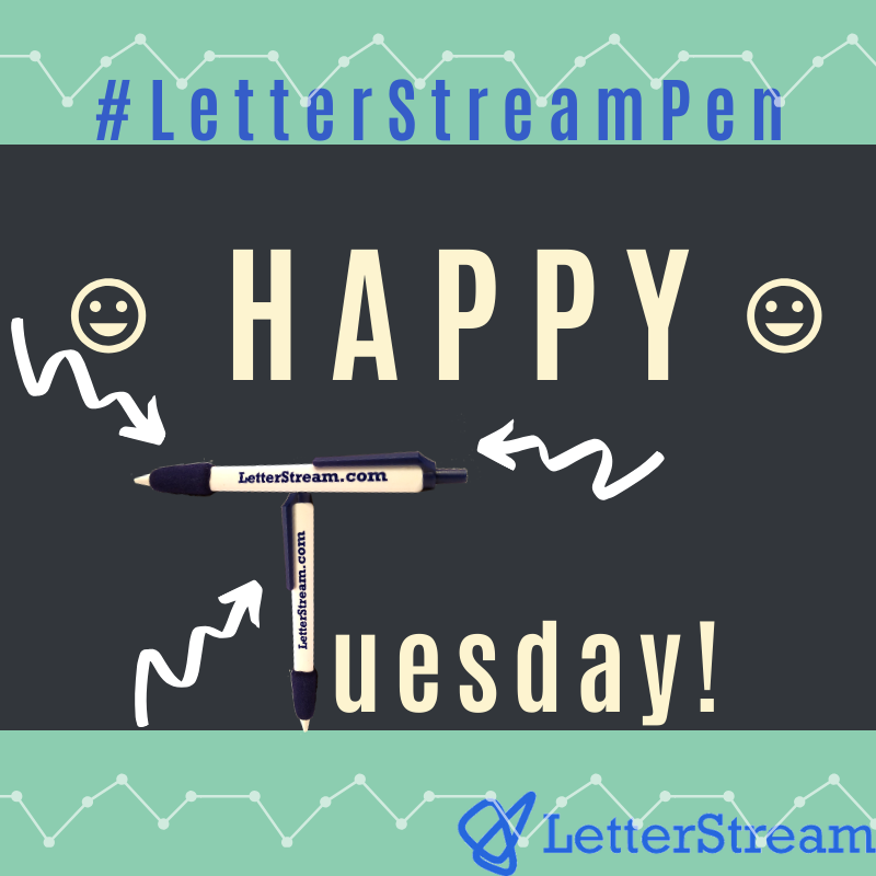 LetterStream's tweet photo. Do you know what will make your Tuesday a lot better?
Getting a LetterStream Pen!
Let us know NOW and we will send a #LetterStreamPen to you! :)
#LetterstreamPen #Online #Social #Mail #print #firstclass #documentsolutions #Certified #Pen #letters #Outsource https://t.co/uqnPaZxNsS