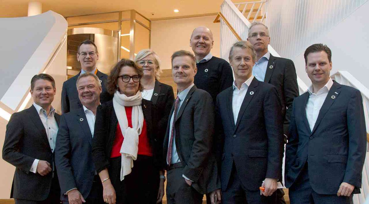 Today we had the third meeting of the Nordic CEO'S for a sustainable future.
 
10 passionate and committed Nordic organisations doing the outmost to figure out how best achieve the Sustainable future, UN SDG'S. 

We are just at the beginning of this very important journey.
<a href="/GSMA/">GSMA</a>