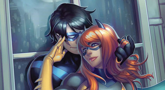 Newsarama's tweet image. NIGHTWING &amp;amp; BATGIRL Reunited for DC CRIMES OF PASSION #1 Variant @MeghanHetrick  newsarama.com/48501-nightwin…
