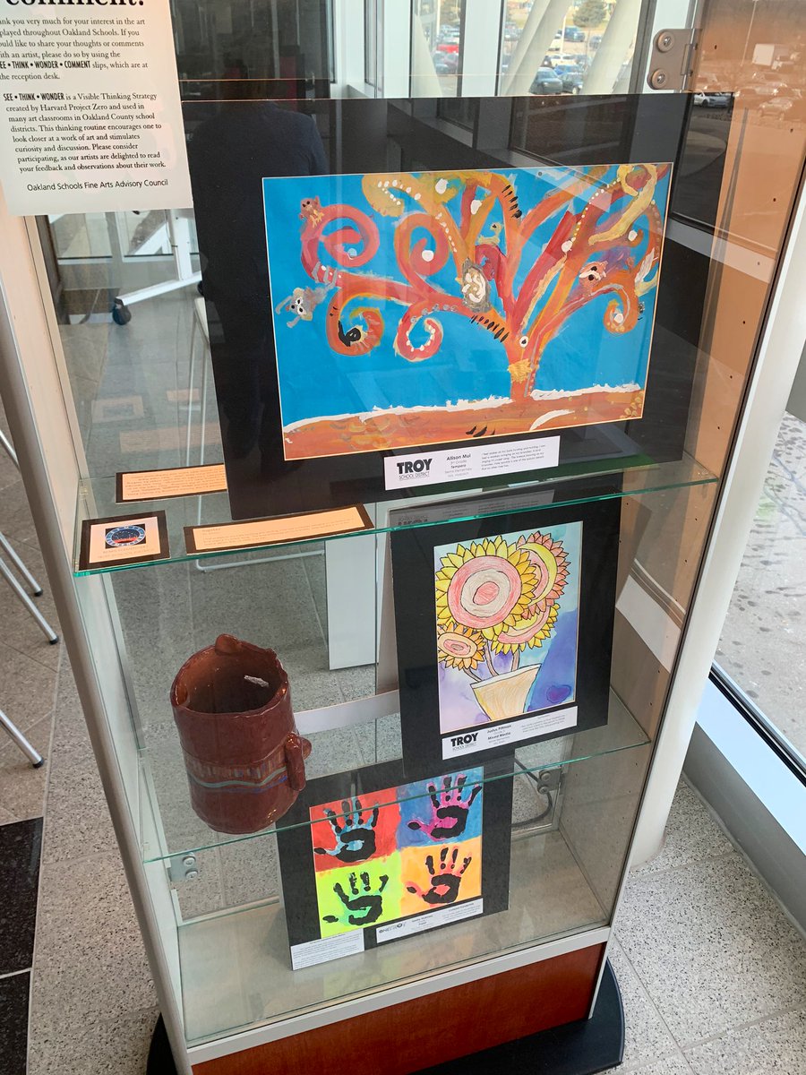 KatieHosbach's tweet photo. Some of our #bemisthinkers on display at #oaklandschools along with many other talented students from across #OneTROY #tsdart https://t.co/ZZ9O1tncPi