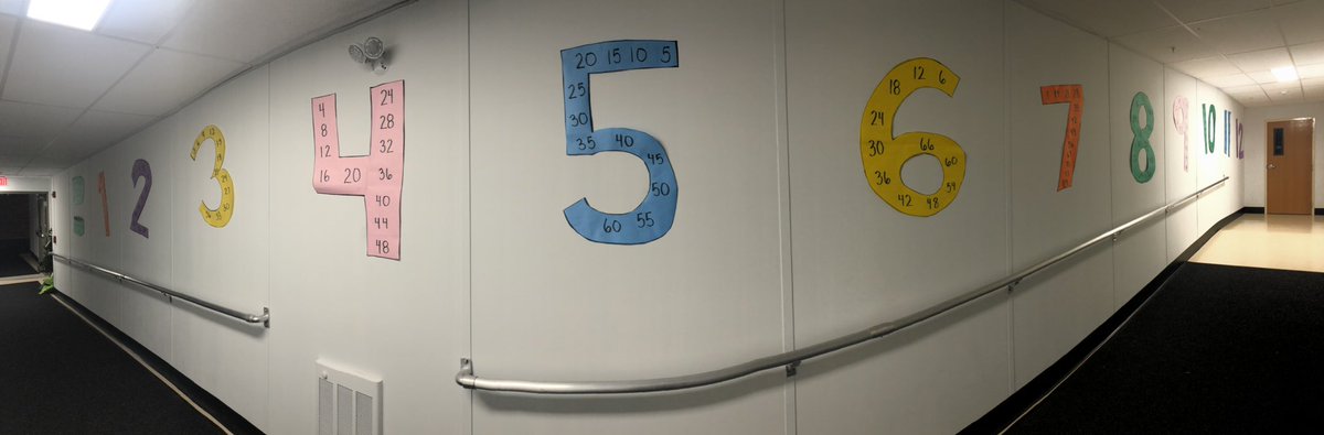 Third graders in the <a href="/CBButlerElem/">Butler Elementary</a> Bear Dens 🐻 can practice their ✖️ facts on the go! <a href="/CB_JCurran/">Joanna Curran</a>