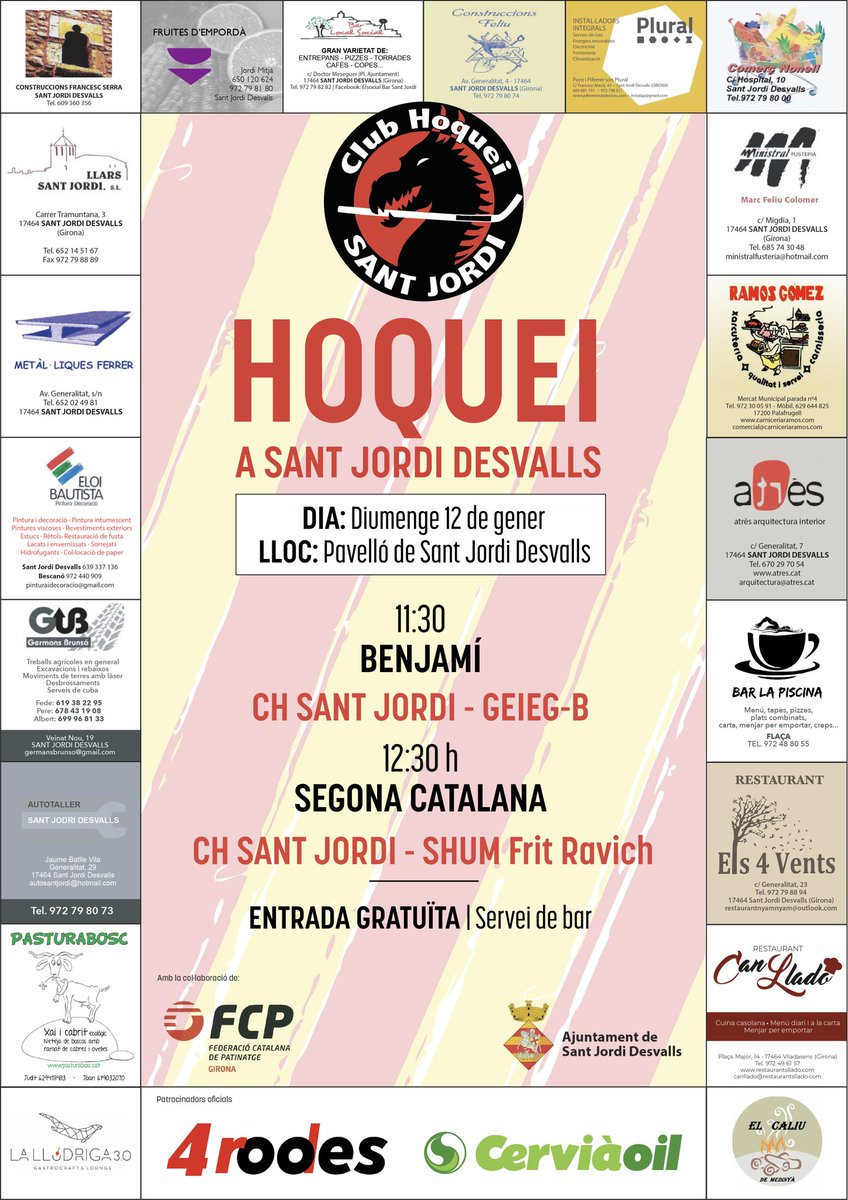 Club Hoquei Sant Jordi Desvalls tweet media