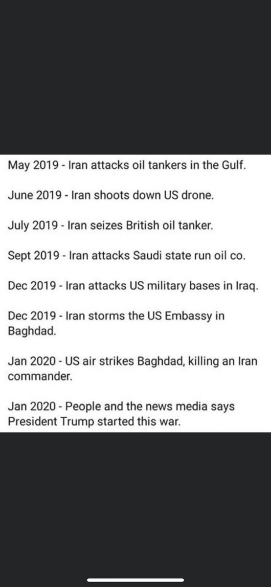 samchipmunk's tweet photo. @maydaymindy9 Iran brought it on themselves https://t.co/UvTC3mGJOs