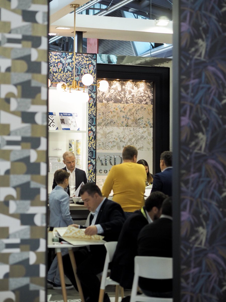 DMNdesignbuild's tweet photo. A six day build, a fantastic team of 24 and eleven stands later it’s showtime! 

Here’s a sneak peek at some of our wonderful clients stands for this years 50th edition of @heimtextil! 

#designbuildexhibit https://t.co/9oXrXWrZ8u