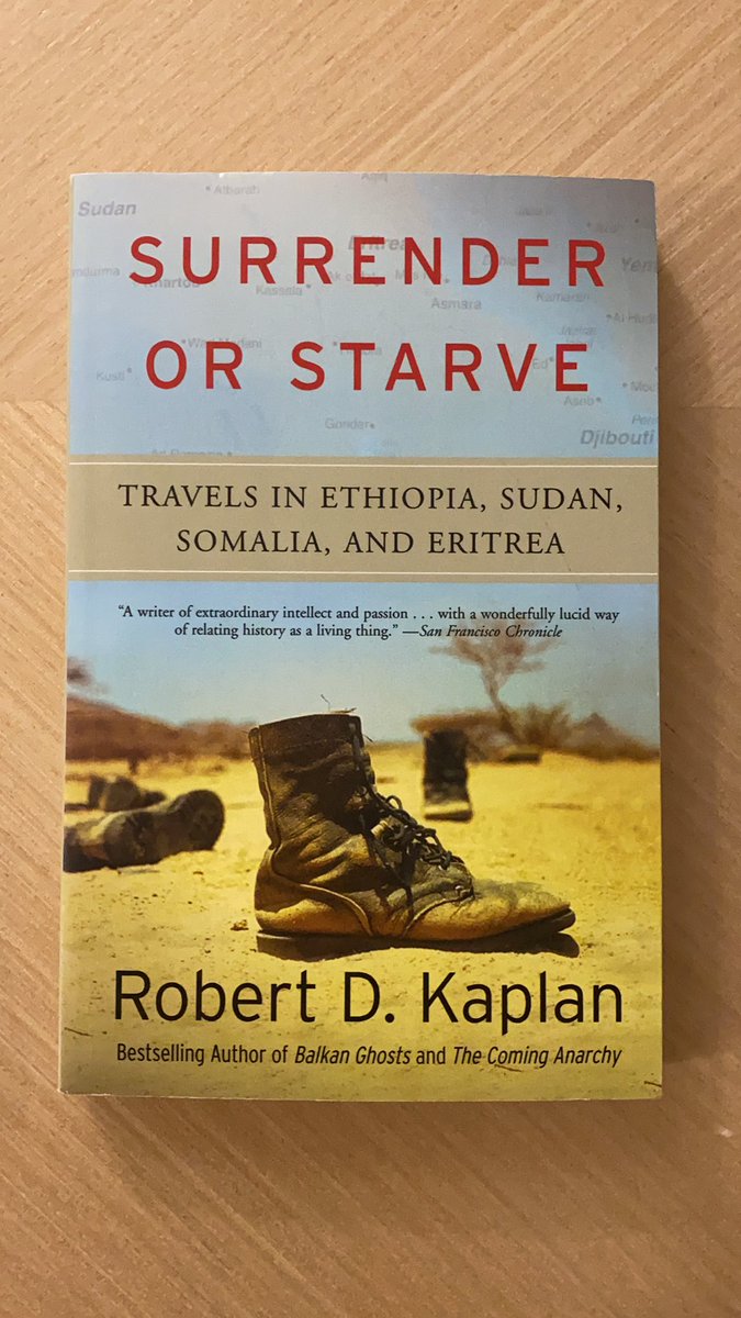 My January read. 2nd book by #RobertKaplan in the last 3 months.