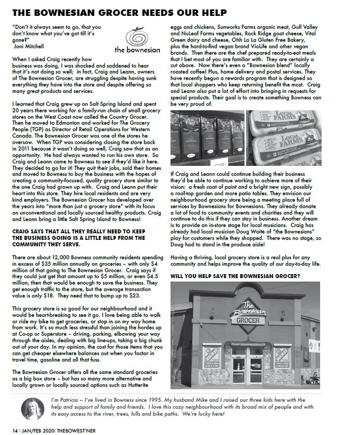 Can I get a RT? The @BownesianGrocer needs your help! This local grocery store in Bowness has done so much for others in need. Now it is our turn to help them. When was the last time you visited?
Read more here: bit.ly/2T1ckDi #yyc #yyclocal <a href="/demetriosnAB/">Demetrios Nicolaides 🇨🇦 🇨🇾</a>