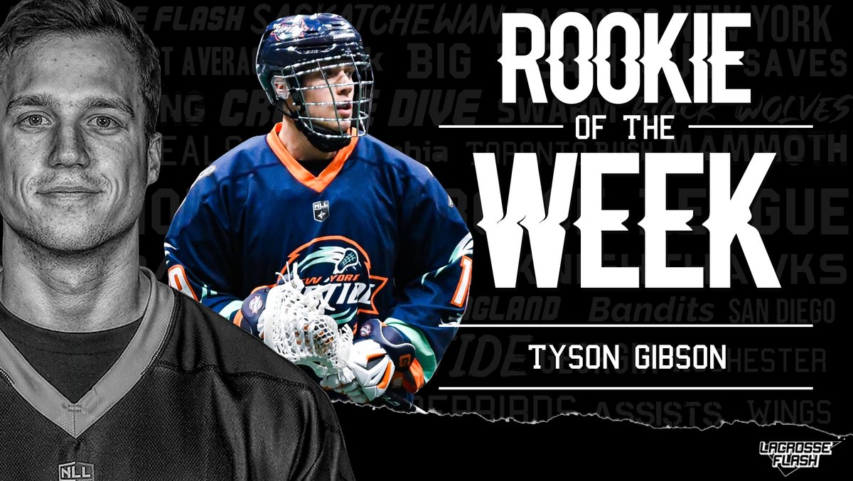 LacrosseFlash's tweet photo. Pick #⃣1⃣ @tysongibson19 showed out in Week 6 and is the #LaxFlash⚡️Rookie of the Week as a result. https://t.co/rik1opOyBB