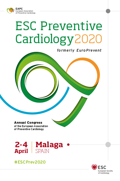 icorvilud's tweet photo. Getting used to its new name: #ESC Preventive Cardiology Meeting (formerly #Europrevent) & glad to be #hostcountry. Hope to see you in #Malaga https://t.co/QUV7nnkYPe
#ESCPrev2020 #EAPC_ESC #cardiacrehabilitation #sportscardiology #prevention #cardiologiadeportiva #prevention https://t.co/HprfI2JL8V