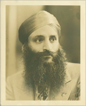 This is Bhagat Singh Thind. Photo taken from  http://saada.org .