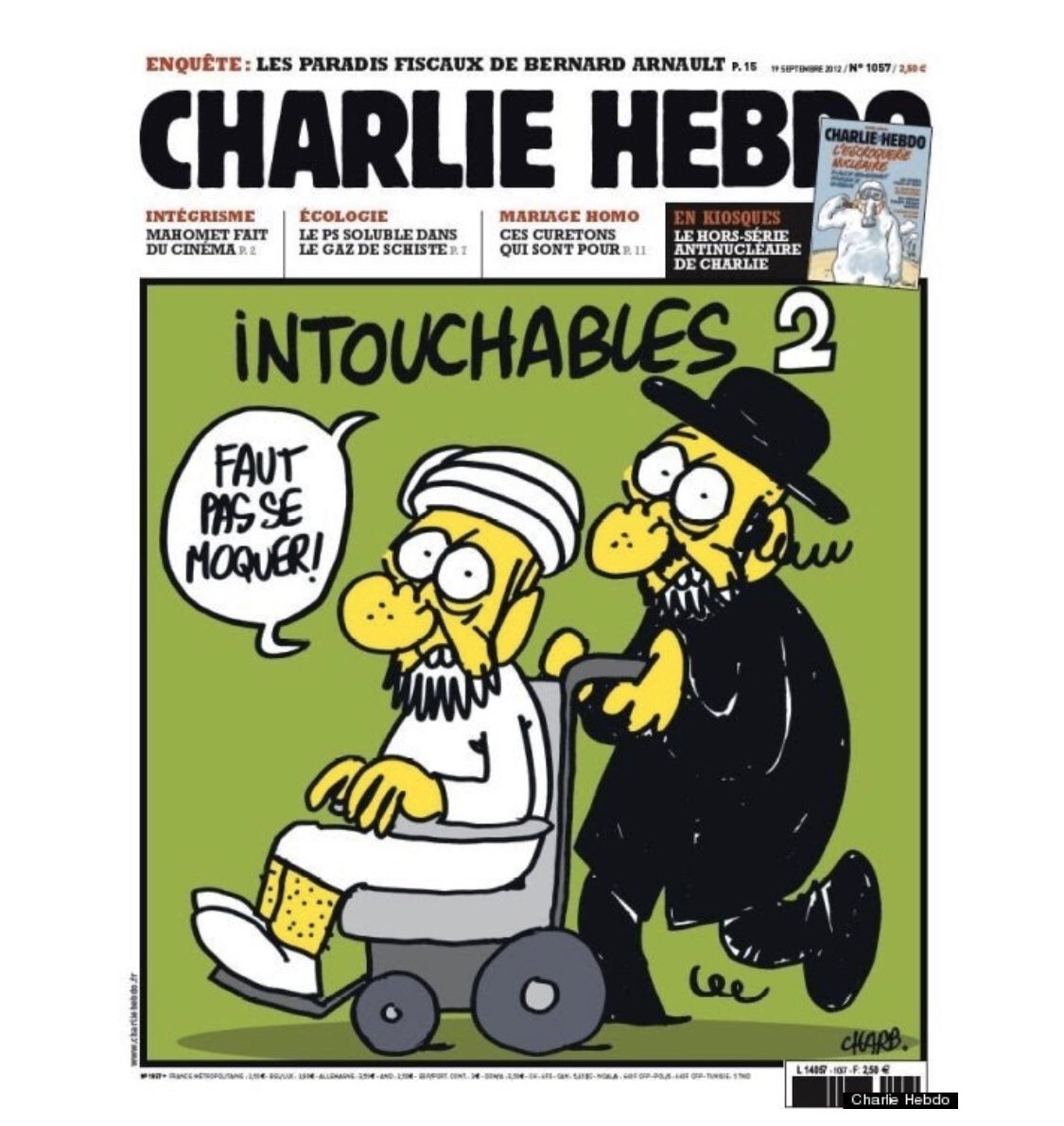 Os dejo con los dibujos que causaron todo el revuelo. #JeSuisCharlie ¡VIVA LA LIBERTAD DE EXPRESIÓN!