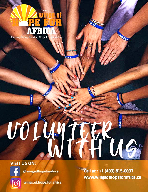 WingsofHopeforA's tweet image. Did you resolve to do more volunteer work in 2020?
Want to strengthen your portfolio and gain professional experience?
We are currently looking for volunteers. Learn more:
wingsofhopeforafrica.ca/volunteer/
#volunteer #giveback #giveknowledge #giftoftime