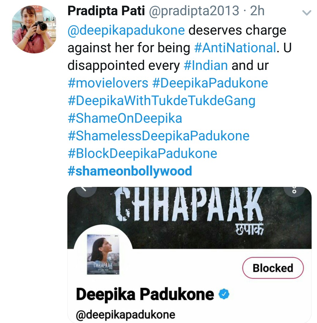 huzzi_k's tweet photo. Look, the kind of hatred being spread👇 still they can't find their way. Krlo marzi jitna or #_tag😂 we still have one #ISupportDeepika https://t.co/6LZ2SfHM2k