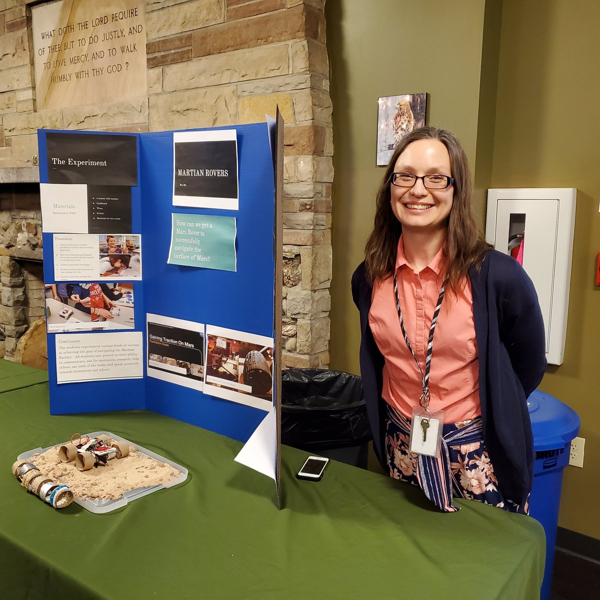 Congratulations to 2 excellent SCIENCE TEACHERS for receiving and implementing the PSE grant.  Great teachers like these  excite students about science!