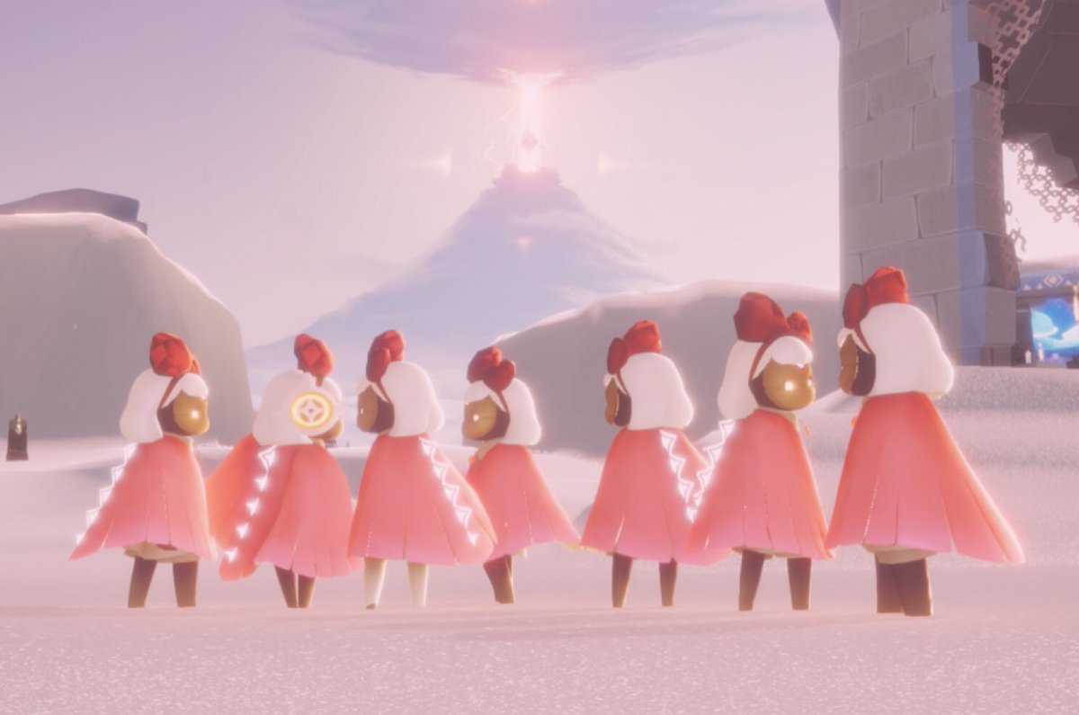 Sky Children Of The Light Pink Cape Squad Thanks For Letting Us Share Your Sky Adventures Kumorichanzz And Friends