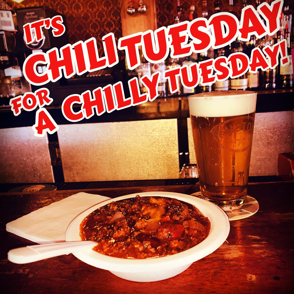 Grumpy's NE (@grumpysne) on Twitter photo Look, this’ll be the best dollar you’ve spent all week! 100¢ gets you a hot bowl of Grumpy’s homemade chili! For $5 you get the bowl AND any pint from Fulton Brewing!
<a href="/fultonbeer/">Fulton Beer</a> Look, this’ll be the best dollar you’ve spent all week! 100¢ gets you a hot bowl of Grumpy’s homemade chili! For $5 you get the bowl AND any pint from Fulton Brewing!
<a href="/fultonbeer/">Fulton Beer</a>