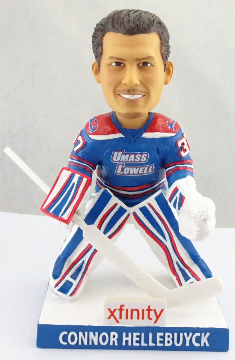 Celebrate #NationalBobbleHeadDay by winning a Connor Hellebuyck Bobble Head! Simply Retweet this with #UnitedinBlue and be eligible. We'll notify a winner tomorrow morning.