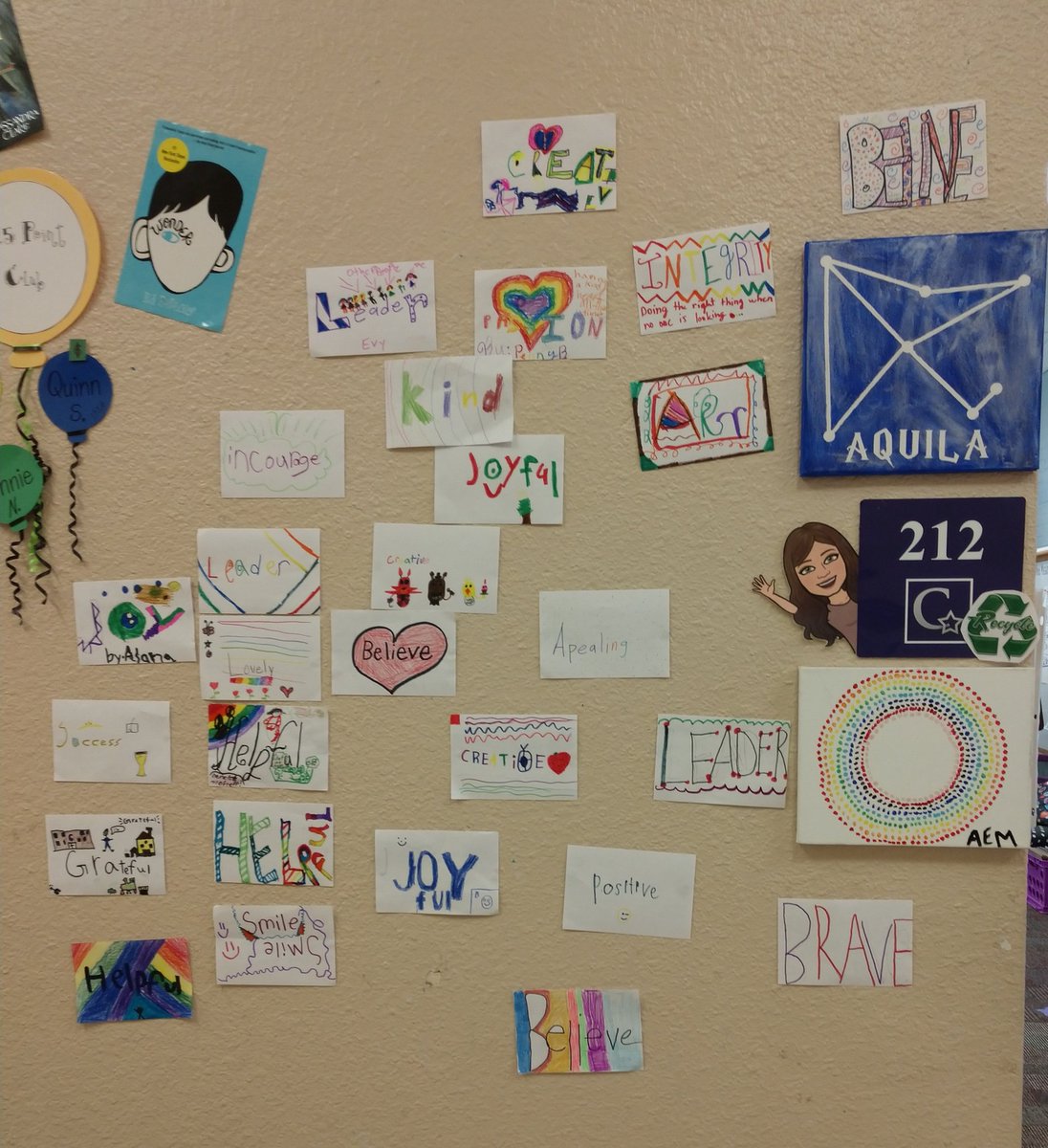 We choose our one word for 2020! I was so impressed by some of their words! #oneword #shine <a href="/caldwelltisd/">Caldwell Arts Academy</a> <a href="/JonGordon11/">Jon Gordon</a>