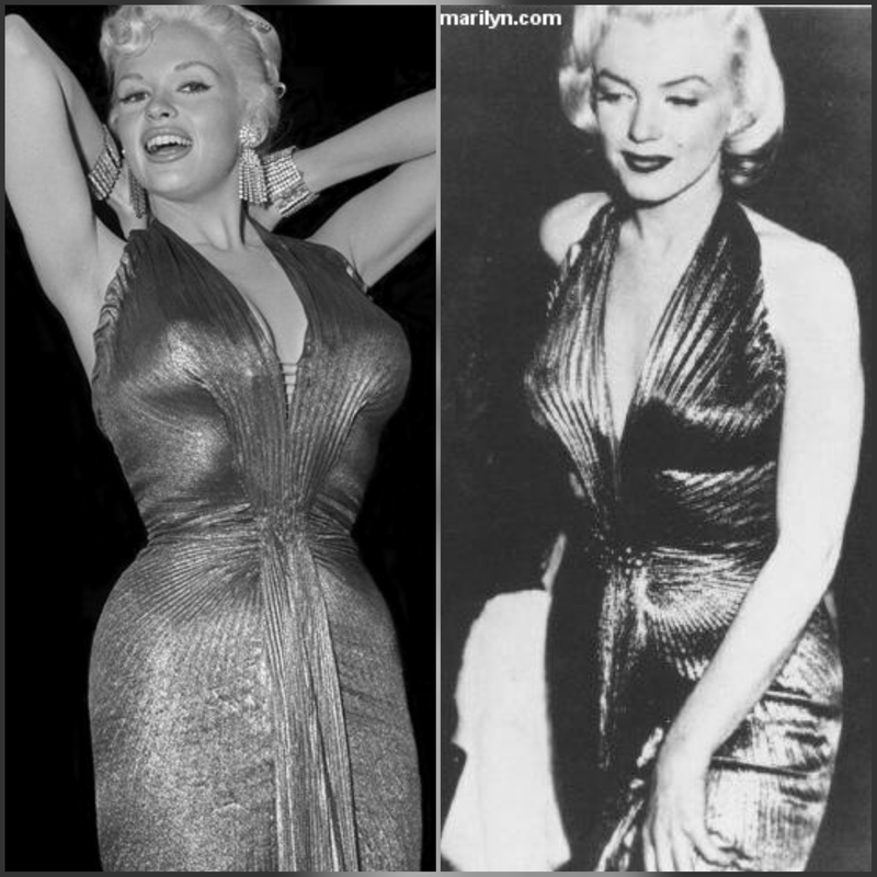Jayne Mansfield And Marilyn Monroe