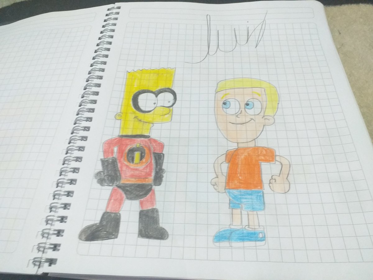 luis1201_arturo's tweet photo. Que opinan de mis nuevos dibujos?
#ElReyLeon #ToyStory4 #BobEsponja #ComoEntrenarATuDragon #Monchelito #Calvin #LosSimpson #LosIncreible https://t.co/0Eit3QBOTx