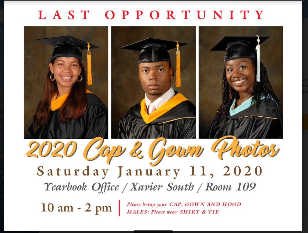XULAStuAffairs's tweet photo. . @xu_2020 mark your calendars and share! #XULA https://t.co/NIyPn47qEL