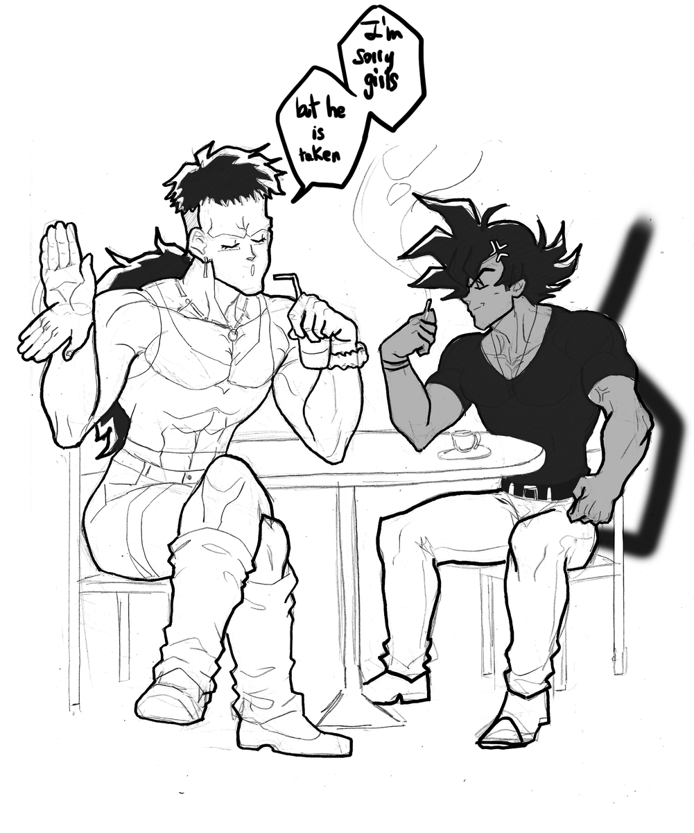 My first #sketch of the year 🤩 #DragonBall
Sorry girls but #Turles is not on the game anymore😆