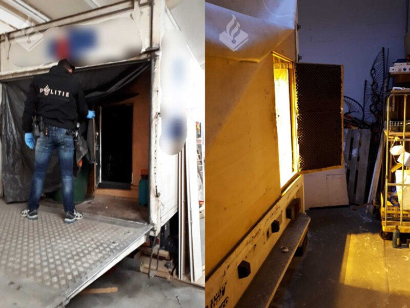 Politie ontmantelt hennepkwekerijen op wielen in De Lier -..