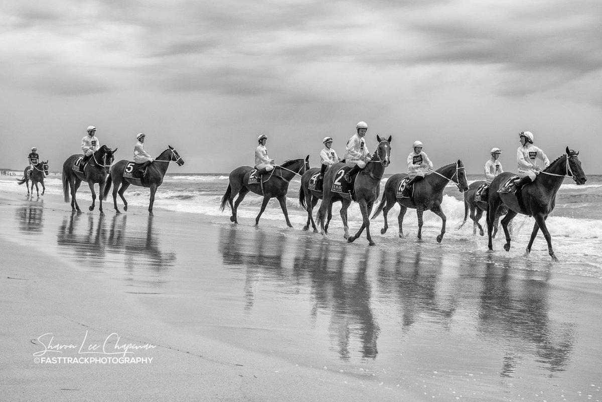 HugeBowman's tweet image. .@magicmillions did an outstanding job arranging the Magic Millions barrier draw &amp;amp; gallop down main beach yesterday morning. #goldcoastbeach #loadsoffun