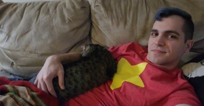 My sweetest cat https://t.co/P1Zc3BUowW<a href="/tag/gaymer"class="tags"><span>#gaymer</span></a><a href="/tag/noregerts"class="tags"><span>#noregerts</span></a>